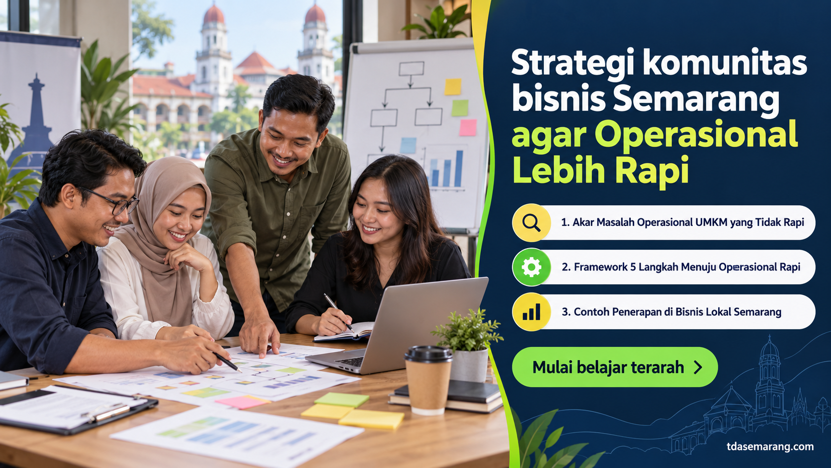 Strategi komunitas bisnis Semarang agar Operasional Lebih Rapi